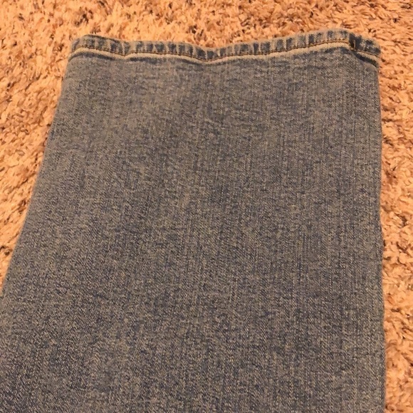 𝅺Woman’s Levi Strauss Signature Stretch Mid rise bootcut jeans size 16W Short - Picture 4 of 8